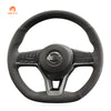 MEWANT Hand Stitch Car Steering Wheel Cover for Nissan Altima Kicks Leaf Rogue Sentra Versa - Mewant Cover