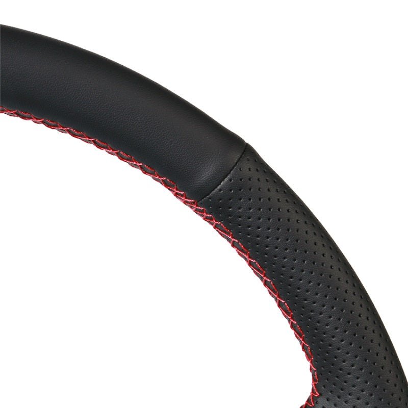 MEWANT Hand Stitch Car Steering Wheel Cover for Nissan Patrol Y61 1997 - 2014/Nissan Maxima 2000 - 2003 - Alcantara, Leather, Carbon Fiber, Easy Install, Non - Slip, Best Steering Wheel Cover