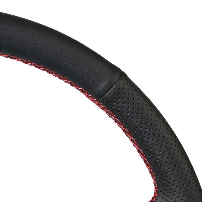 MEWANT Hand Stitch Car Steering Wheel Cover for Nissan Patrol Y61 1997 - 2014/Nissan Maxima 2000 - 2003 - Alcantara, Leather, Carbon Fiber, Easy Install, Non - Slip, Best Steering Wheel Cover