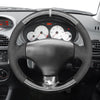 MEWANT Hand Stitch Car Steering Wheel Cover for Peugeot 206 2001 - 2009 / 206 SW 2002 - 2007 - Mewant Cover