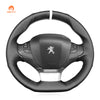 MEWANT Hand Stitch Car Steering Wheel Cover for Peugeot 308 2013 - 2021 / 308 SW 2014 - 2021 - Mewant Cover