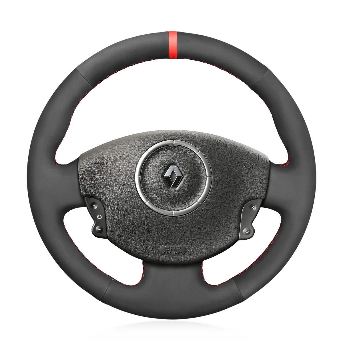 MEWANT Hand Stitch Car Steering Wheel Cover for Renault Megane Scenic2 (Grand Scenic) Kangoo - Mewant Cover