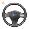 MEWANT Hand Stitch Car Steering Wheel Cover for Subaru Forester / Legacy / Outback / XV (Crosstrek) / Impreza - Mewant Cover