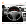 MEWANT Hand Stitch Car Steering Wheel Cover for Toyota Corolla (Verso) 2002 - 2004 / Yaris (Verso) 1999 - 2005 - Mewant Cover