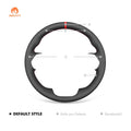 MEWANT Hand Stitch Car Steering Wheel Cover for Toyota Land Cruiser 300 GR Sport - Alcantara, Leather, Carbon Fiber, Easy Install, Non - Slip, Best Steering Wheel Cover
