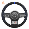 MEWANT Hand Stitch Car Steering Wheel Cover for Toyota Yaris GR 2020 - 2022 - Mewant Cover