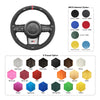 MEWANT Hand Stitch Car Steering Wheel Cover for Toyota Yaris GR 2020 - 2022 - Mewant Cover