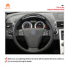 MEWANT Hand Stitch Car Steering Wheel Cover for Volvo C70 2008 - 2010 - Mewant Cover