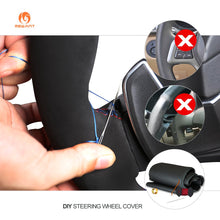 Charger l&#39;image dans la visionneuse de galerie, MEWANT Hand Stitch Car Steering Wheel Peugeot Expert Traveller / for Citreon Jumpy Spacetourer - Mewant Cover
