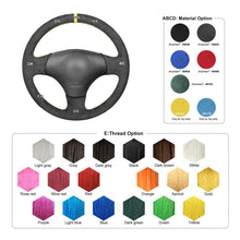 Carica l&#39;immagine nel visualizzatore Galleria, MEWANT Hand Stitch Dark Grey Alcantara Car Steering Wheel Cover for Mazda MX - 5 MX5 Miata NB 1998 - 2004 /  RX - 7 RX7 1999 - 2002 - Mewant Cover
