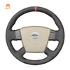 MEWANT Hand Stitch Leather Suede Car Steering Wheel Cover for Nissan Teana Cefiro for Renault Samsung - Mewant Cover