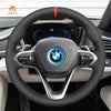 MEWANT Leather Car Steering Wheel Cover for BMW i8 2014 - 2020 - Mewant Cover