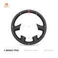 MEWANT Leather Car Steering Wheel Cover for Chevrolet (Chevy) Cobalt SS 2005 - Alcantara, Leather, Carbon Fiber, Easy Install, Non - Slip, Best Steering Wheel Cover