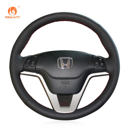 MEWANT Leather Car Steering Wheel Cover for Honda CR - V CRV / Crossroad - Mewant Cover