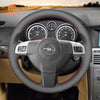 MEWANT Leather Car Steering Wheel Cover for Opel Astra (H) 2004 - 2009 / Signum 2004 - 2008 / Vectra (C) 2005 - 2009 - Mewant Cover