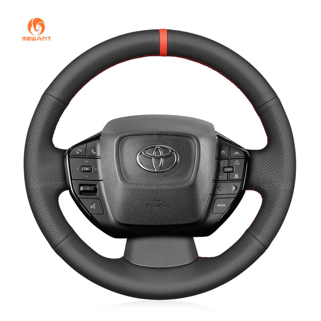 MEWANT Steering Wheel Cover for Toyota Prius BZ4X 2022-2024