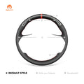 MEWANT Leather Suede Car Steering Wheel Cover for Audi A8/A8 L /A8 Quattro/S8 Quattro - Alcantara, Leather, Carbon Fiber, Easy Install, Non - Slip, Best Steering Wheel Cover