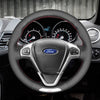 MEWANT Leather Suede Car Steering Wheel Cover for Ford Fiesta ST 2012 - 2017 - Mewant Cover