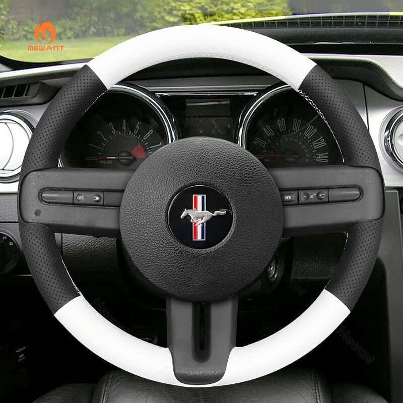 MEWANT Steering Wheel Cover for Ford Mustang 2005-2012