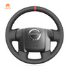 MEWANT Leather Suede Car Steering Wheel Cover for Isuzu D - MAX 2007 - 2011 - Mewant Cover