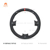 MEWANT Leather Suede Carbon Fiber Car Steering Wheel Cover for Audi A2 (8Z) A3 (8L) Sportback A4 (B6) Avant A6 (C5) A8 (D2) TT (8N) S3 S4 RS 4 RS 6 for A2 (8Z) A3 (8L) Sportback A4 (B6) Avant A6 (C5) A8 (D2) TT (8N) S3 S4 RS 4 RS 6 - Mewant Cover