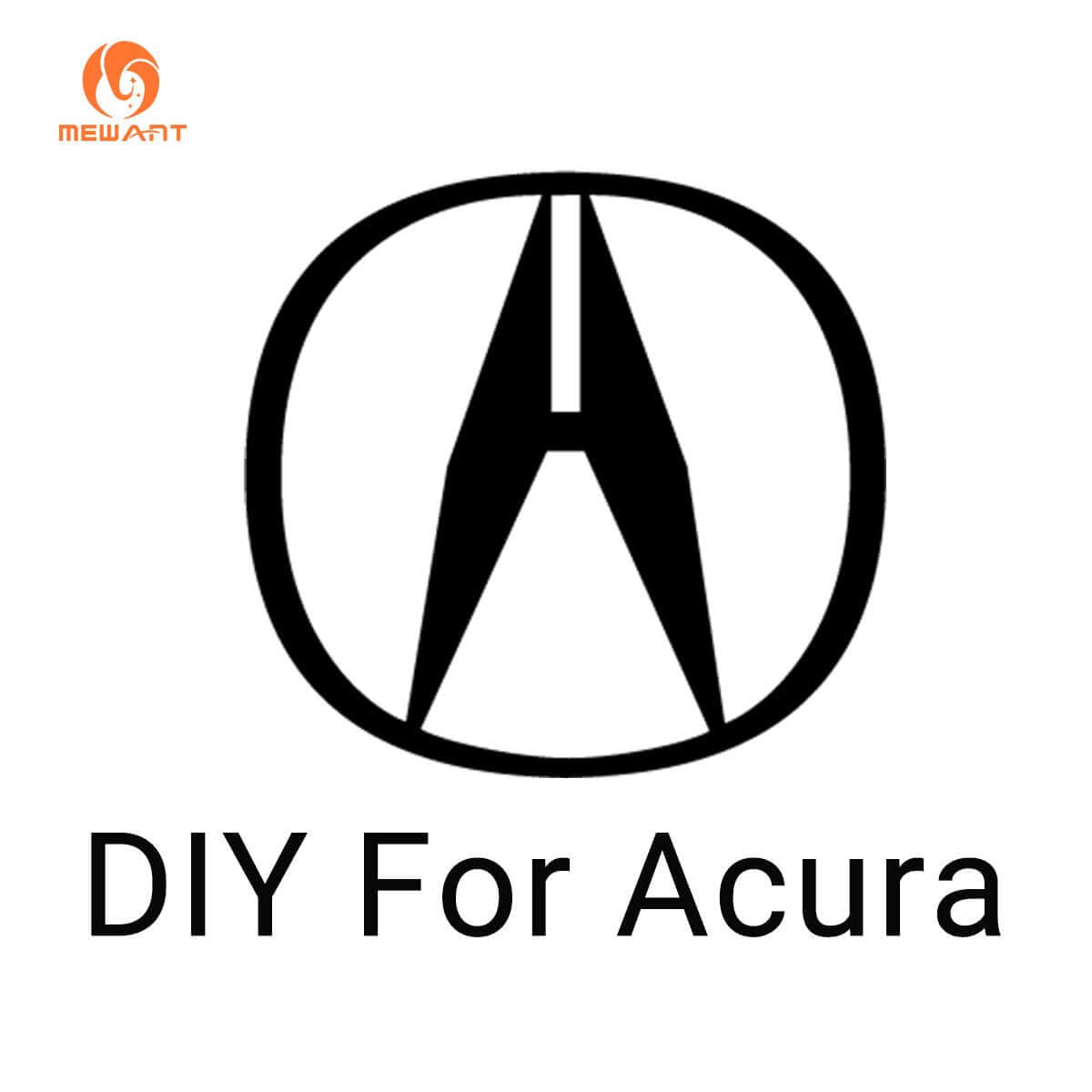 Mewant Mesh Alcantara DIY Customize Style - For Acura Series - Alcantara, Leather, Carbon Fiber, Easy Install, Non - Slip, Best Steering Wheel Cover