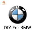 Mewant Mesh Alcantara DIY Customize Style - For BMW Series - Alcantara, Leather, Carbon Fiber, Easy Install, Non - Slip, Best Steering Wheel Cover