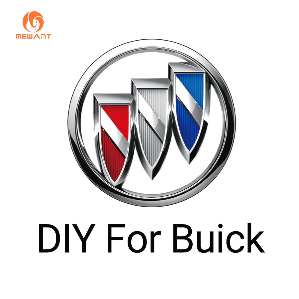 Mewant Mesh Alcantara DIY Customize Style - For Buick Series - Alcantara, Leather, Carbon Fiber, Easy Install, Non - Slip, Best Steering Wheel Cover