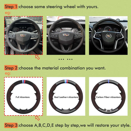 Mewant Mesh Alcantara DIY Customize Style - For Cadillac Series - Mewant Cover