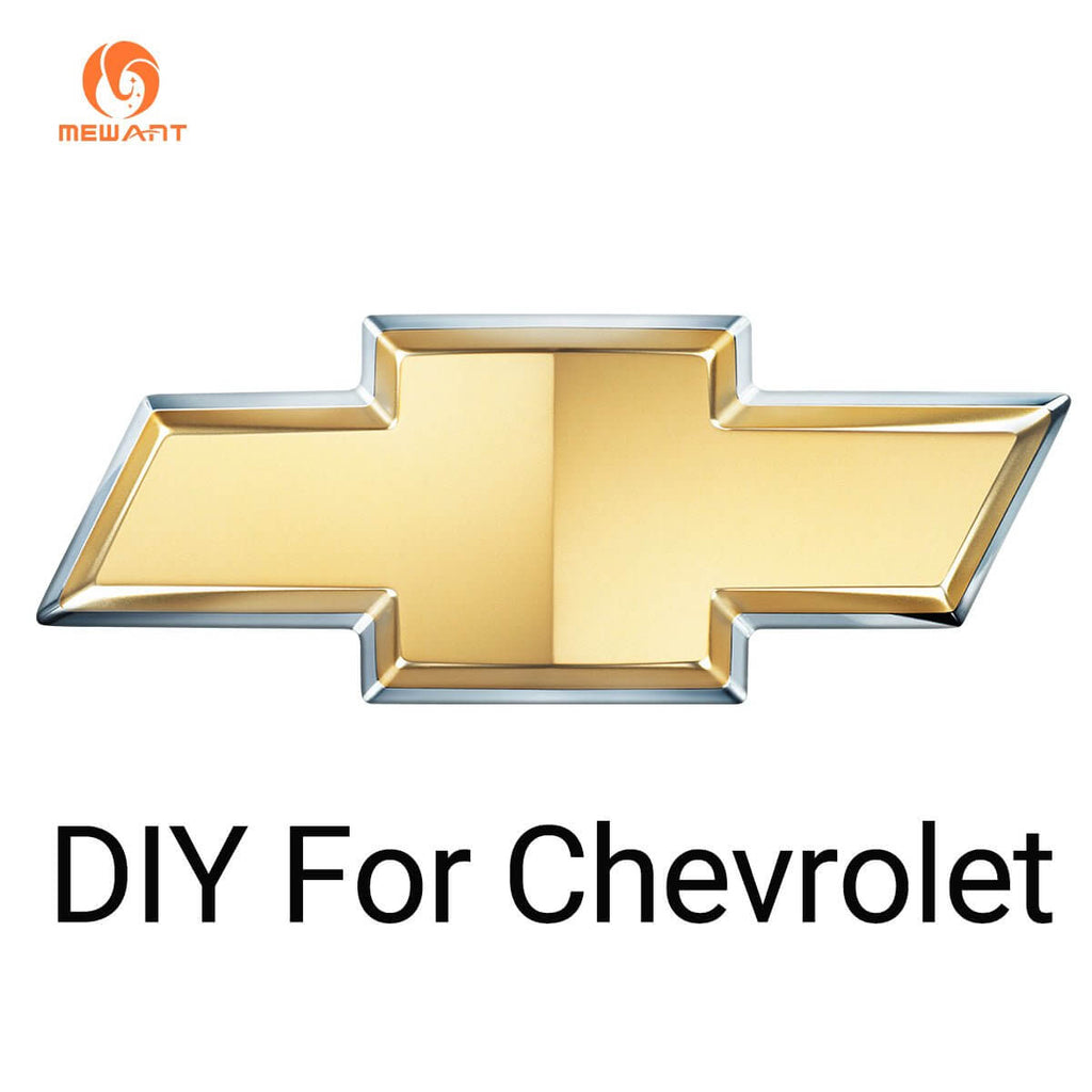 Mewant Mesh Alcantara DIY Customize Style - For Chevrolet Series - Alcantara, Leather, Carbon Fiber, Easy Install, Non - Slip, Best Steering Wheel Cover
