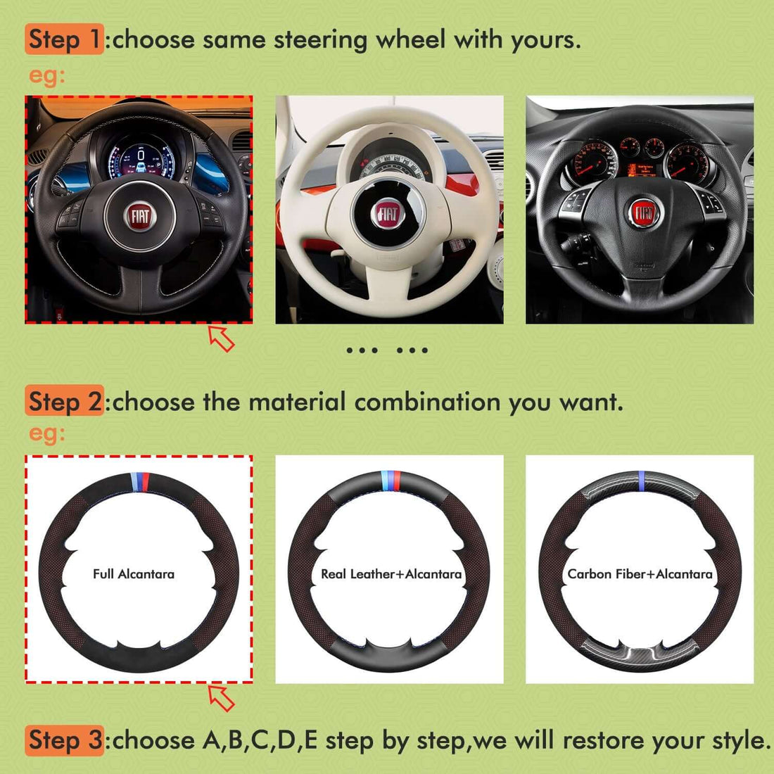 MEWANT Mesh Customize Style-For Fiat Series