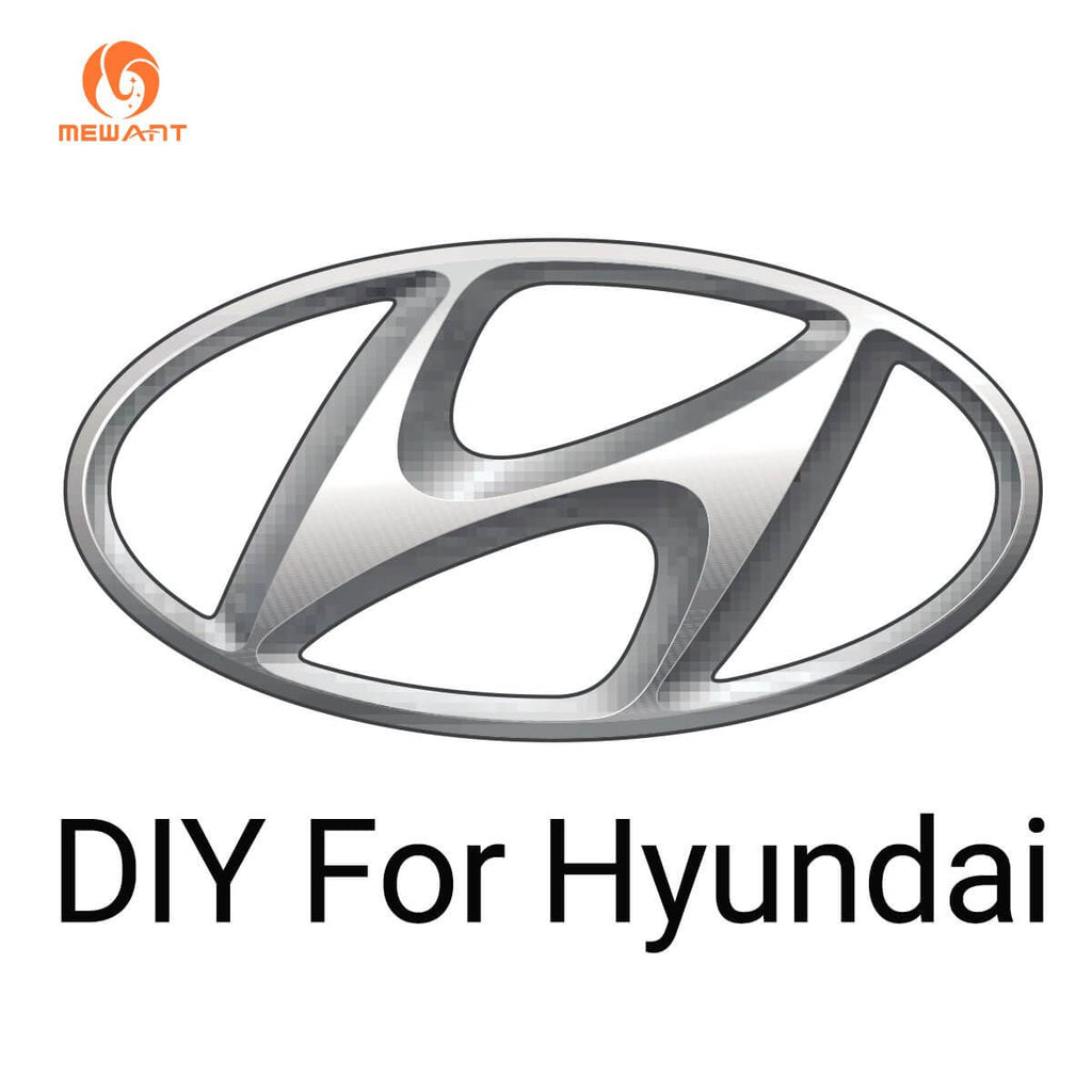 Mewant Mesh Alcantara DIY Customize Style - For Hyundai Series - Alcantara, Leather, Carbon Fiber, Easy Install, Non - Slip, Best Steering Wheel Cover