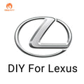 Mewant Mesh Alcantara DIY Customize Style - For Lexus Series - Alcantara, Leather, Carbon Fiber, Easy Install, Non - Slip, Best Steering Wheel Cover