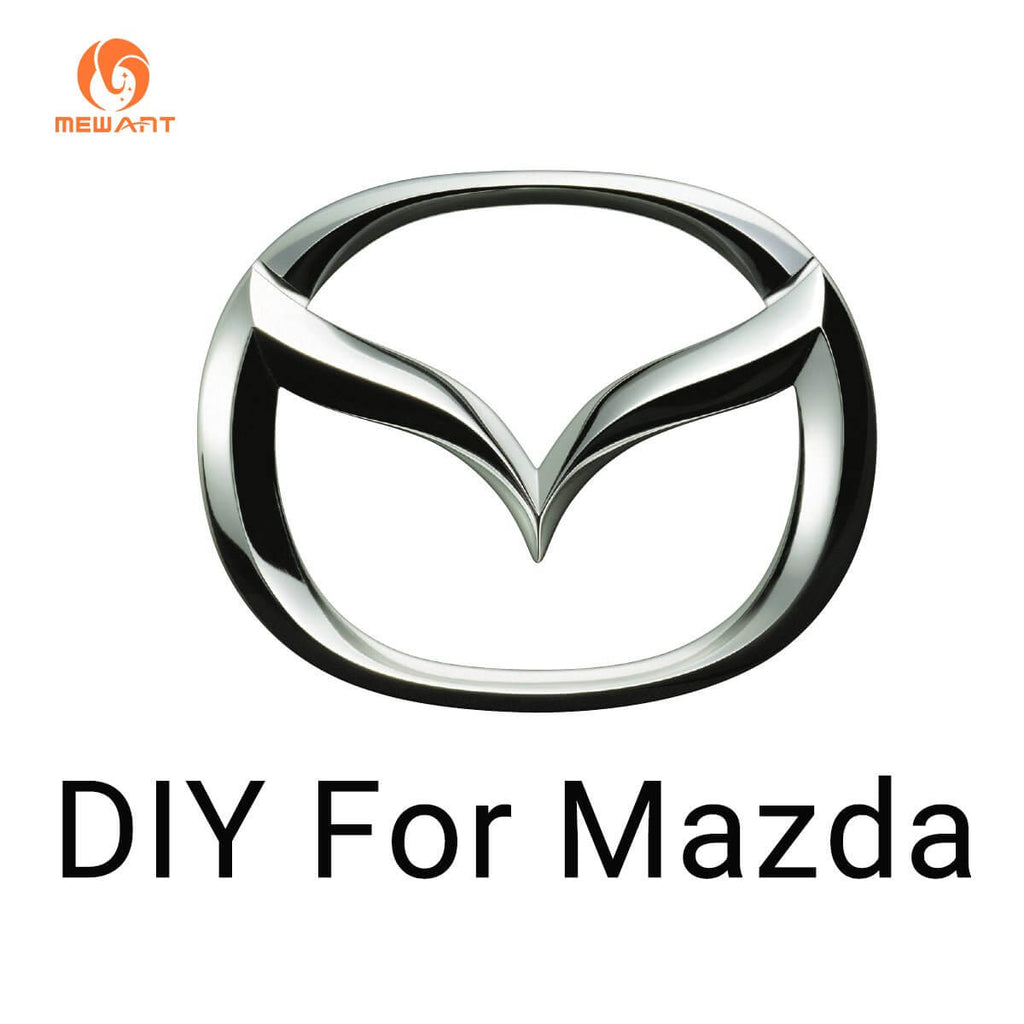 Mewant Mesh Alcantara DIY Customize Style - For Mazda Series - Alcantara, Leather, Carbon Fiber, Easy Install, Non - Slip, Best Steering Wheel Cover