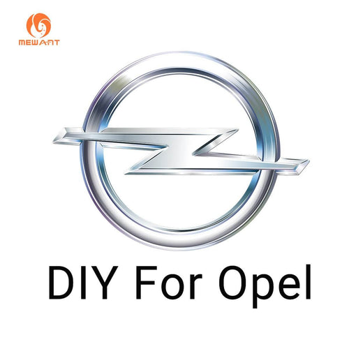 Mewant Mesh Alcantara DIY Customize Style - For Opel Series - Alcantara, Leather, Carbon Fiber, Easy Install, Non - Slip, Best Steering Wheel Cover