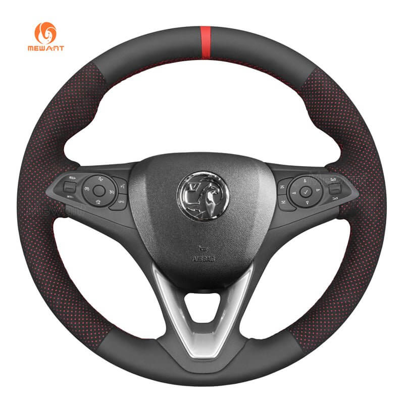 Mewant Mesh Alcantara DIY Customize Style - For Opel Series - Alcantara, Leather, Carbon Fiber, Easy Install, Non - Slip, Best Steering Wheel Cover