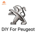 Mewant Mesh Alcantara DIY Customize Style - For Peugeot Series - Alcantara, Leather, Carbon Fiber, Easy Install, Non - Slip, Best Steering Wheel Cover