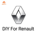 Mewant Mesh Alcantara DIY Customize Style - For Renault Series - Alcantara, Leather, Carbon Fiber, Easy Install, Non - Slip, Best Steering Wheel Cover
