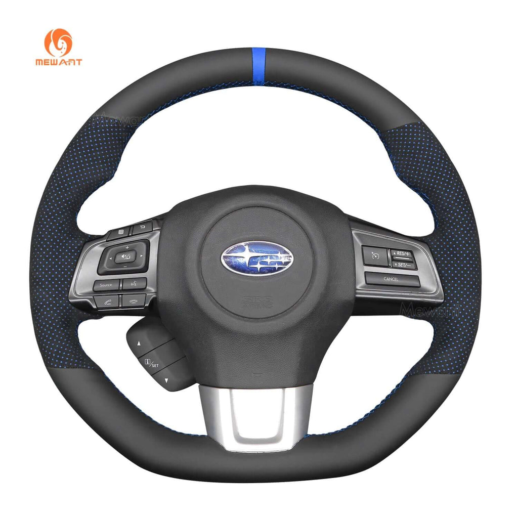 Mewant Mesh Alcantara DIY Customize Style - For Subaru Series - Alcantara, Leather, Carbon Fiber, Easy Install, Non - Slip, Best Steering Wheel Cover
