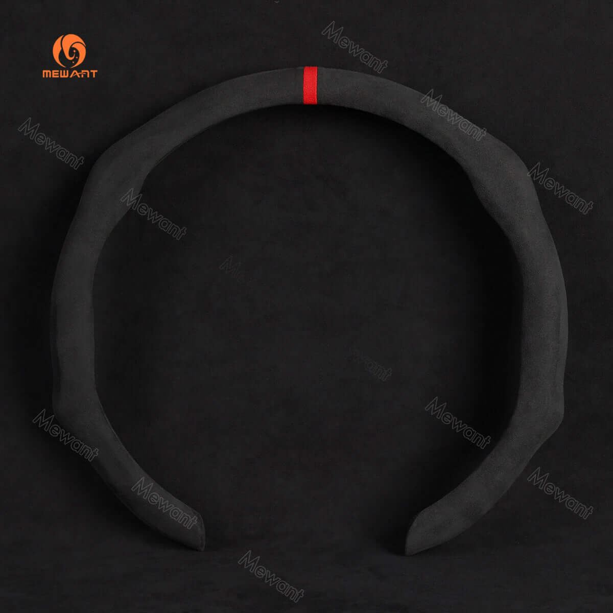 MEWANT Sport Style Alcantara Universal Car Steering Wheel Cover for All As BMW Audi Mercedes Benz VW Subaru Hyundai Kia... - Alcantara, Leather, Carbon Fiber, Easy Install, Non - Slip, Best Steering Wheel Cover