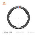 MEWANT Steering Wheel Cover for BMW 2 Series F45 F46 X1 F48 X2 F39 2014 - 2021 - Alcantara, Leather, Carbon Fiber, Easy Install, Non - Slip, Best Steering Wheel Cover