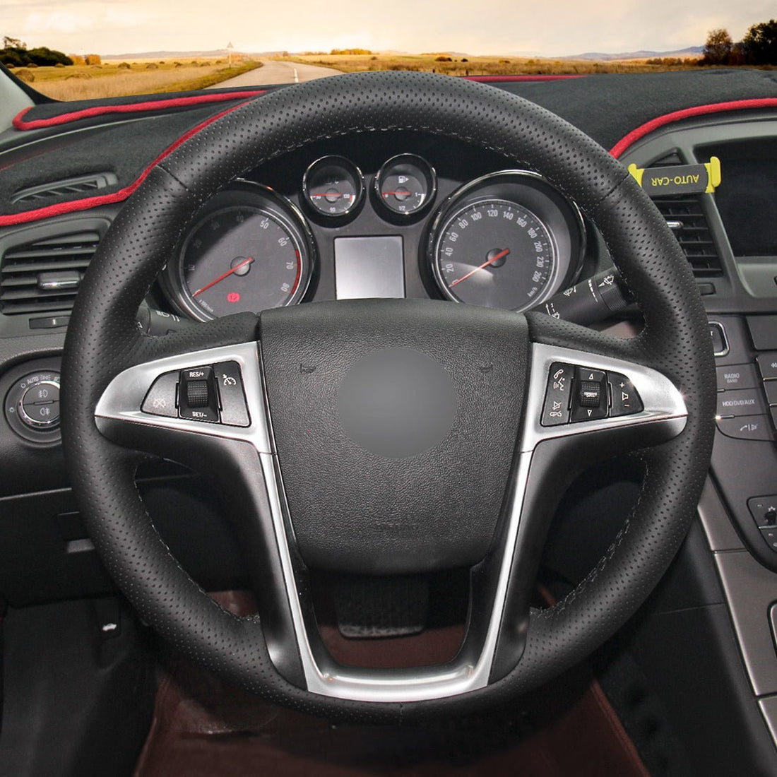MEWANT Steering Wheel Cover for Buick Lacrosse 2010-2013 Buick Regal 2011-2013