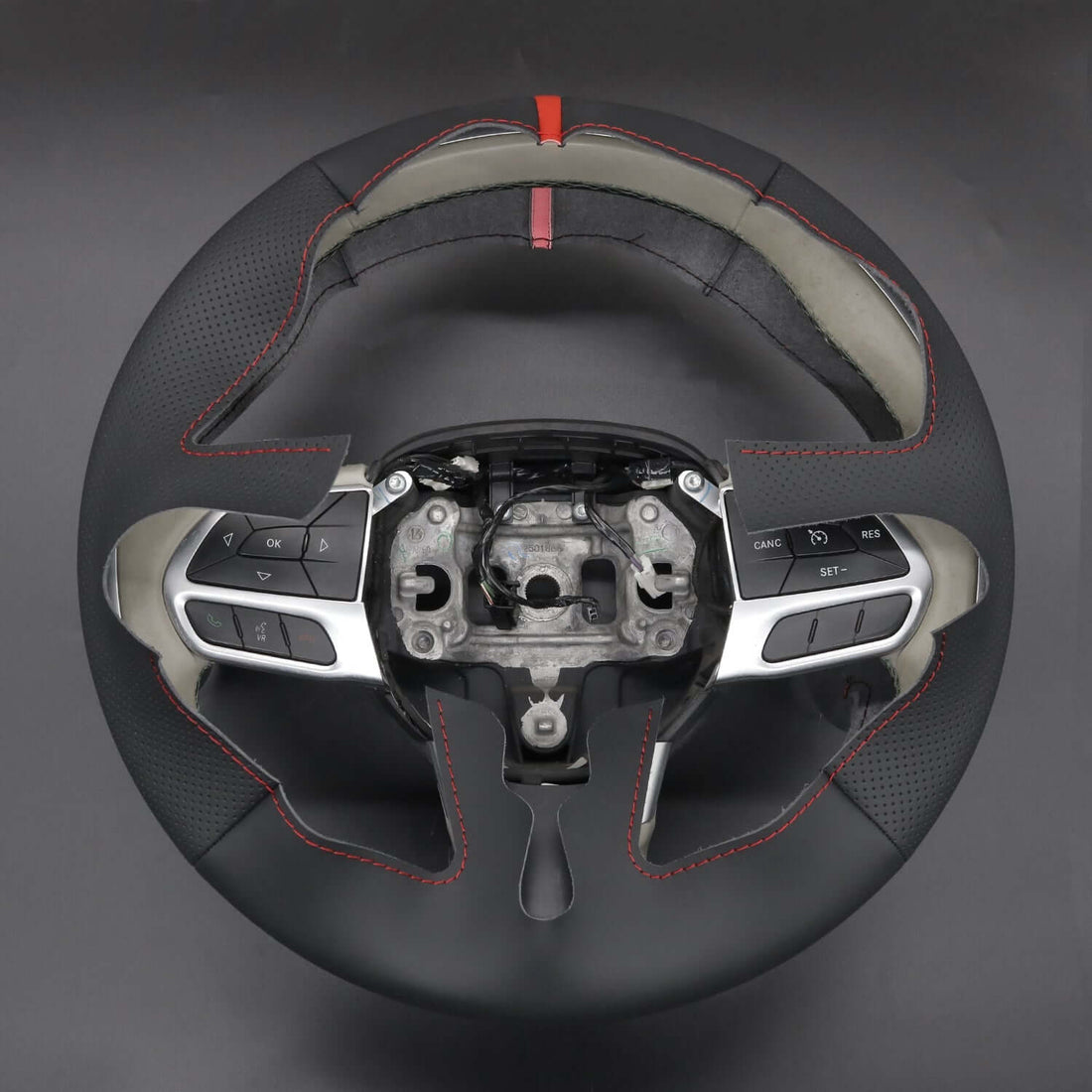 MEWANT Steering Wheel Cover for Chrysler 300 Pacifica 2018-2023