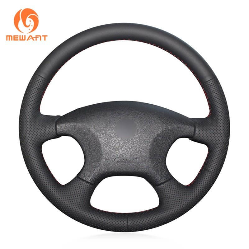 MEWANT Steering Wheel Cover for Citroen Xsara Xsara Picasso 1997 - 2003 - Alcantara, Leather, Carbon Fiber, Easy Install, Non - Slip, Best Steering Wheel Cover