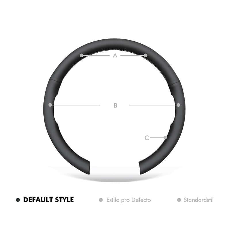 MEWANT Steering Wheel Cover for Dodge RAM 2500 2009 - 2010 - Alcantara, Leather, Carbon Fiber, Easy Install, Non - Slip, Best Steering Wheel Cover