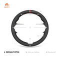 MEWANT Steering Wheel Cover for Fiat 500X 2022 - 2024 - Alcantara, Leather, Carbon Fiber, Easy Install, Non - Slip, Best Steering Wheel Cover