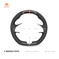 MEWANT Steering Wheel Cover for Fiat / Abarth 500 500C 595 595C 2013 - 2017 - Alcantara, Leather, Carbon Fiber, Easy Install, Non - Slip, Best Steering Wheel Cover
