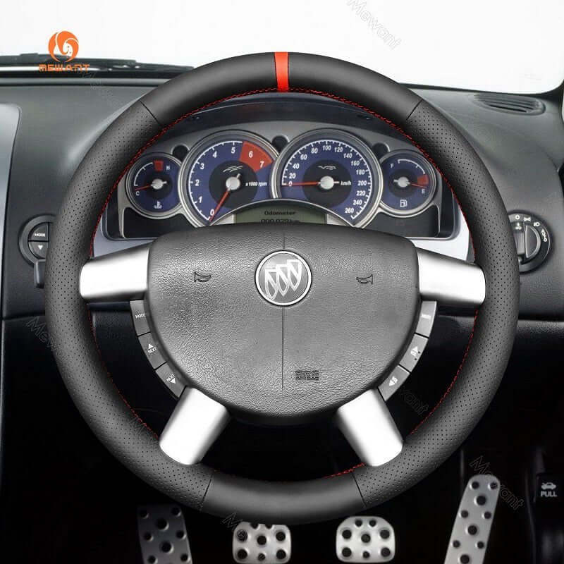 MEWANT Steering Wheel Cover for Holden Commodore SV6 UTE SS VY 2002 - 2007 - Alcantara, Leather, Carbon Fiber, Easy Install, Non - Slip, Best Steering Wheel Cover