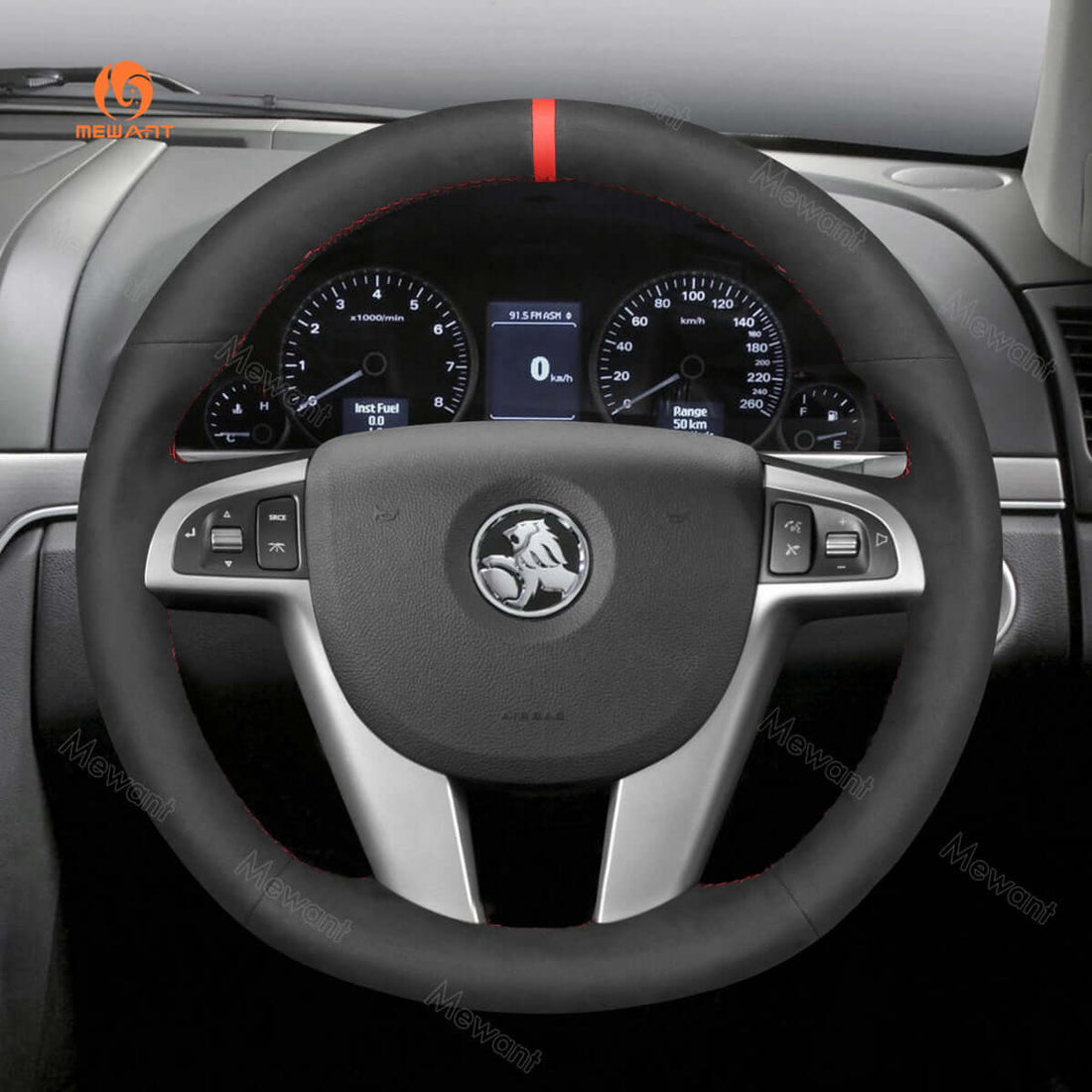 MEWANT Steering Wheel Cover for Holden Commodore VE Ute Calais Caprice 2006-2013