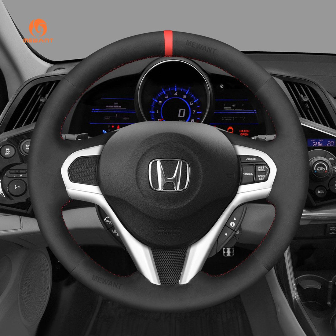 MEWANT Steering Wheel Cover for Honda CR-Z CRZ 2011-2016